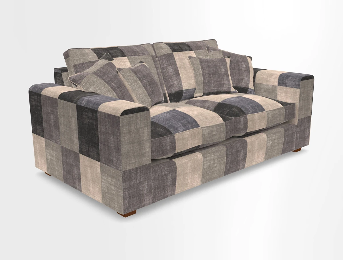 Saxmundham 3 Seater Sofa in Warwick Boucle Andes