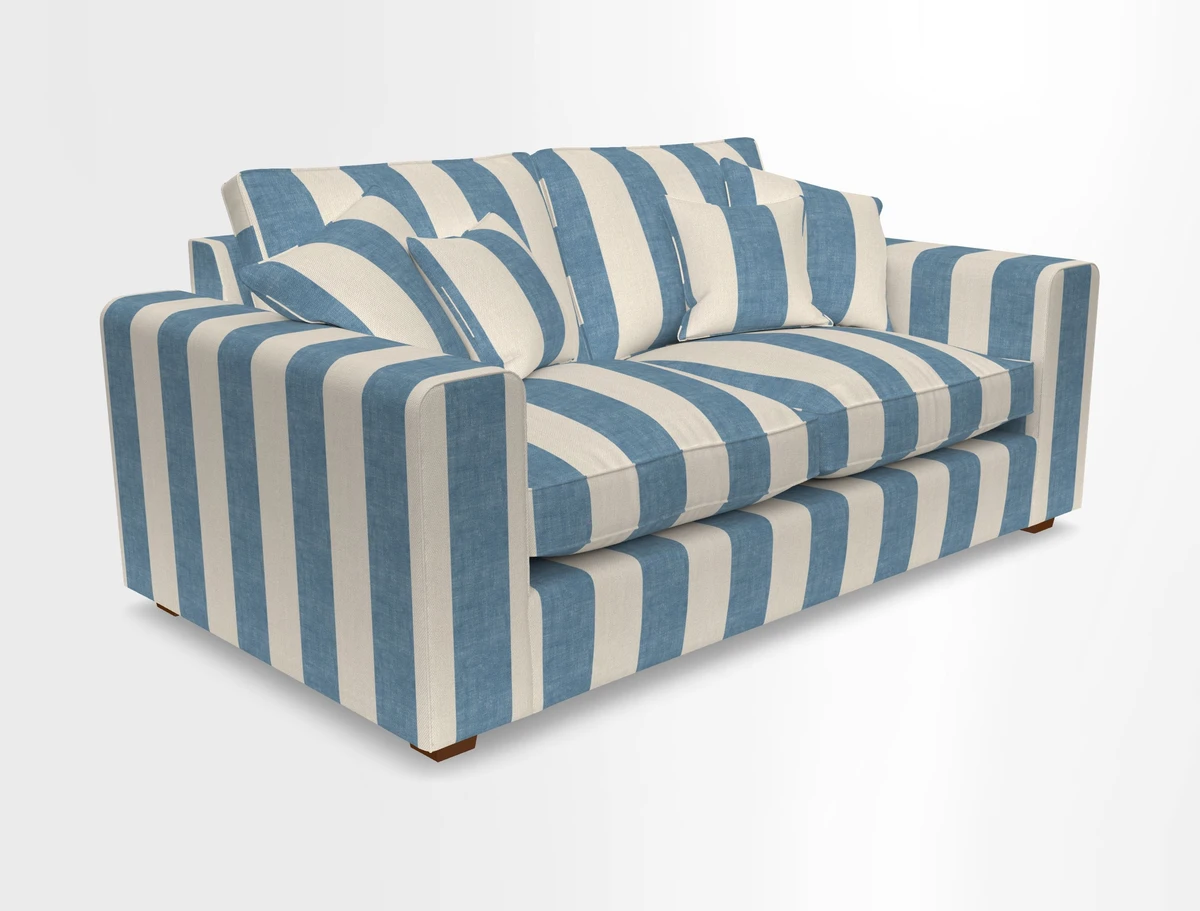 Saxmundham 3 Seater Sofa in Warwick Boucle Andes