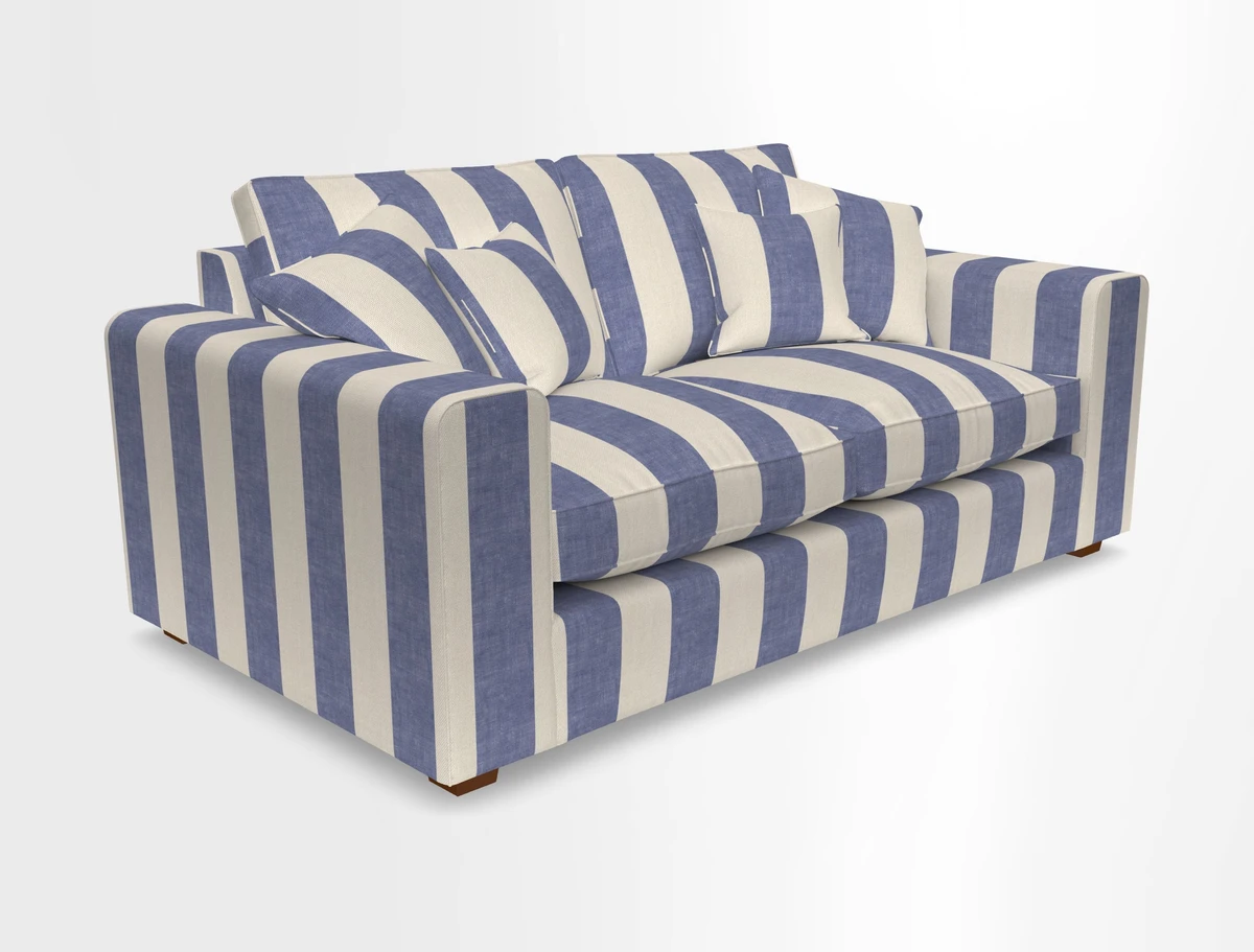 Saxmundham 3 Seater Sofa in Warwick Boucle Andes