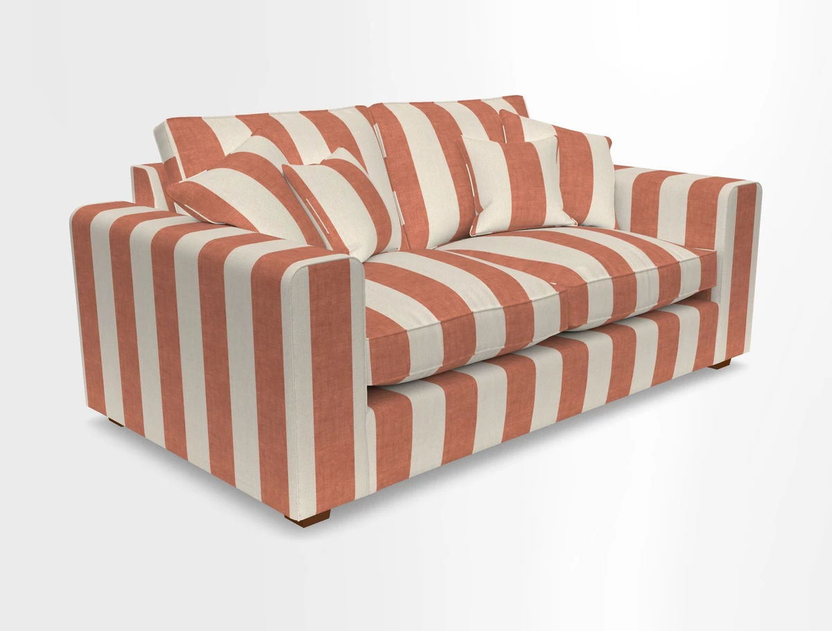 Saxmundham 3 Seater Sofa in Warwick Boucle Andes