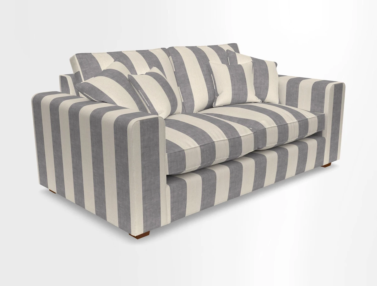 Saxmundham 3 Seater Sofa in Warwick Boucle Andes