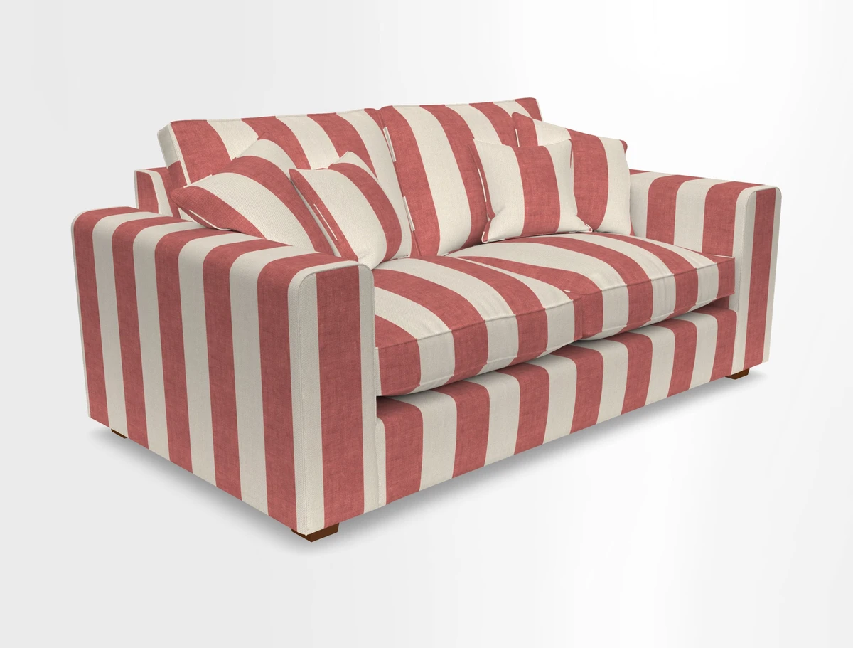 Saxmundham 3 Seater Sofa in Warwick Boucle Andes