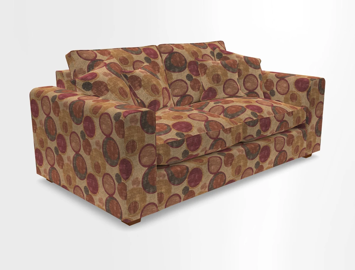 Saxmundham 3 Seater Sofa in Warwick Boucle Andes