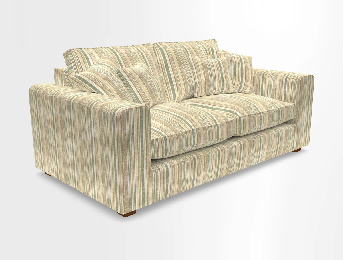 Saxmundham 3 Seater Sofa in Warwick Boucle Andes