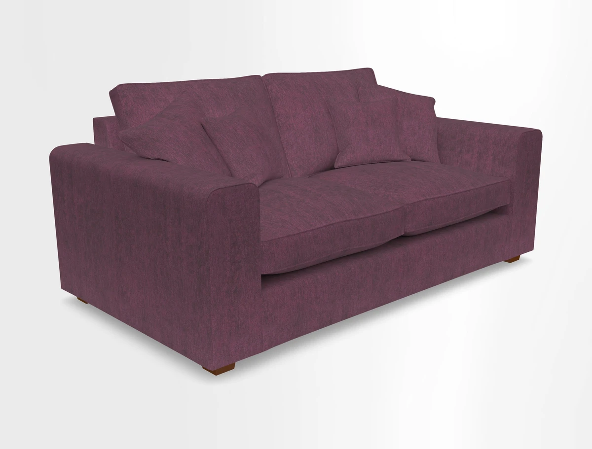 Saxmundham 3 Seater Sofa in Warwick Boucle Andes