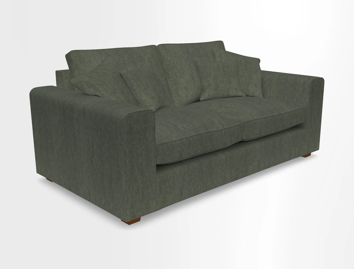 Saxmundham 3 Seater Sofa in Warwick Boucle Andes