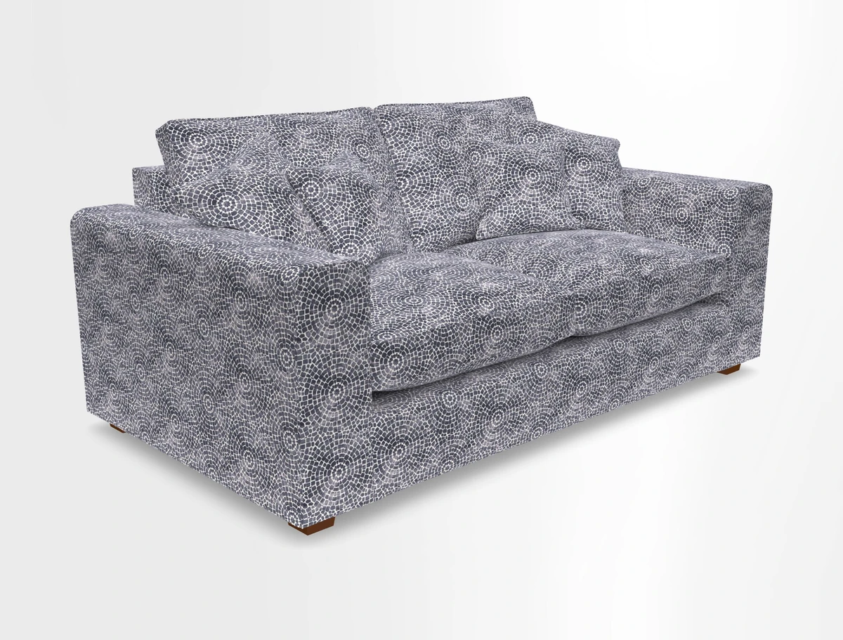 Saxmundham 3 Seater Sofa in Warwick Boucle Andes