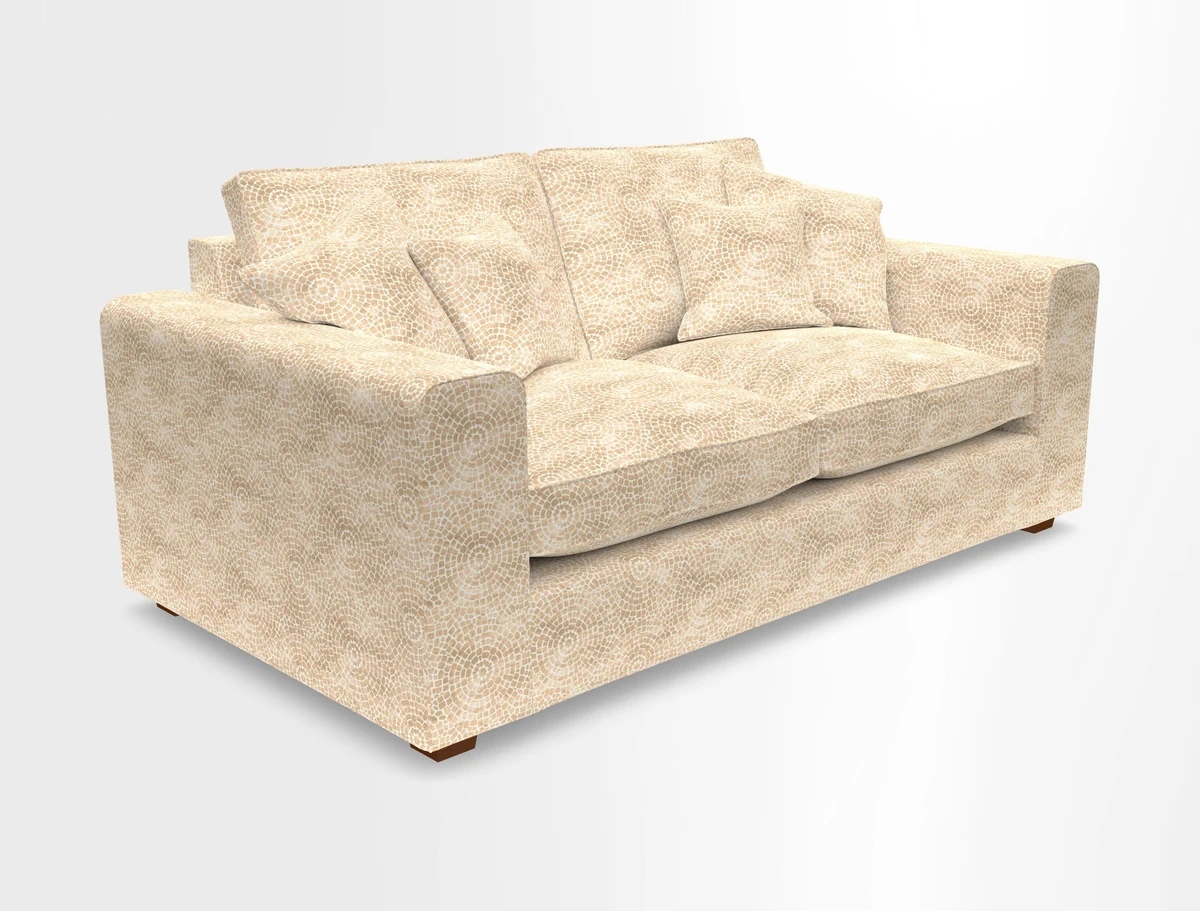 Saxmundham 3 Seater Sofa in Warwick Boucle Andes