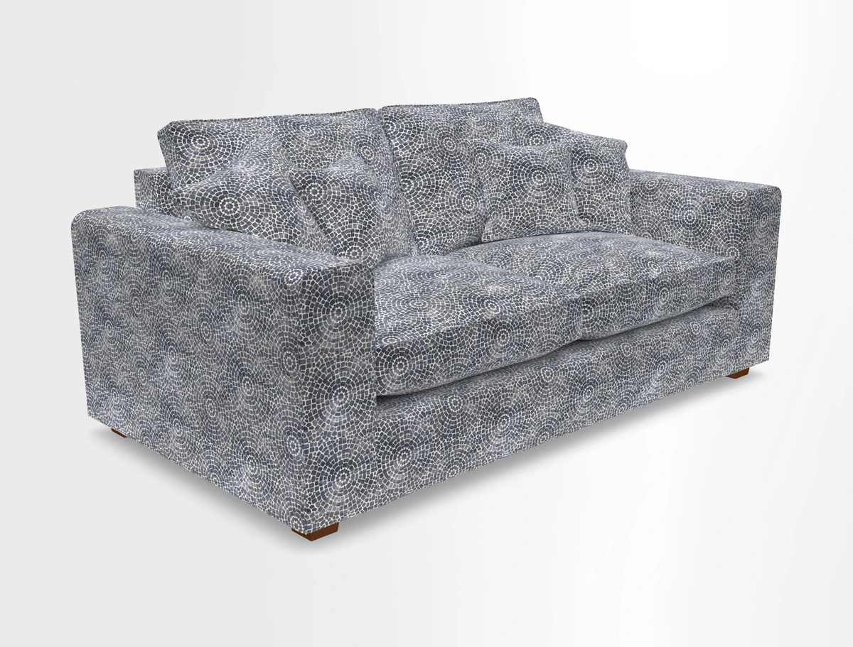 Saxmundham 3 Seater Sofa in Warwick Boucle Andes