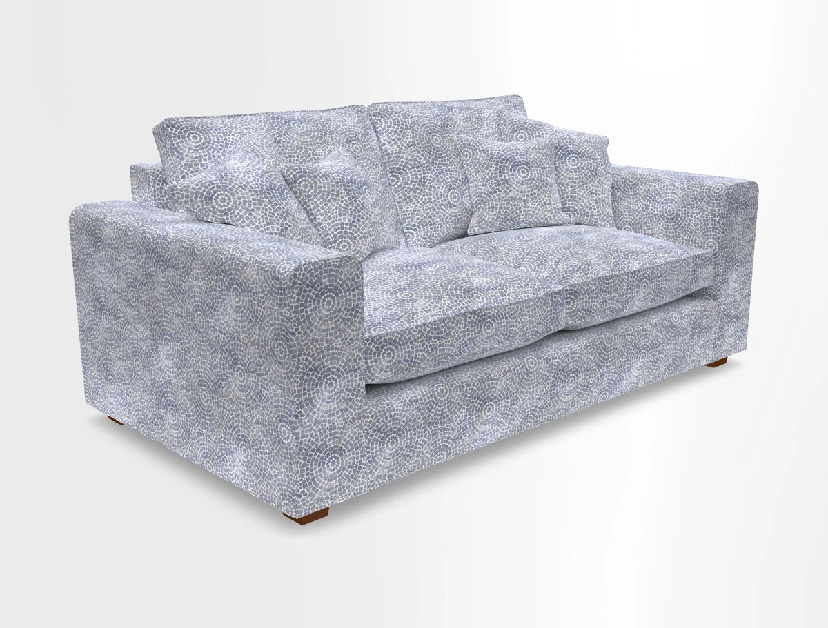 Saxmundham 3 Seater Sofa in Warwick Boucle Andes