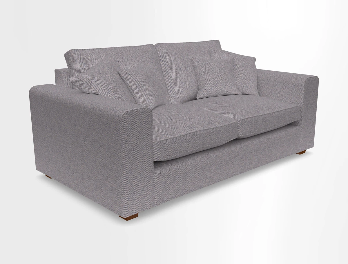 Saxmundham 3 Seater Sofa in Warwick Boucle Andes