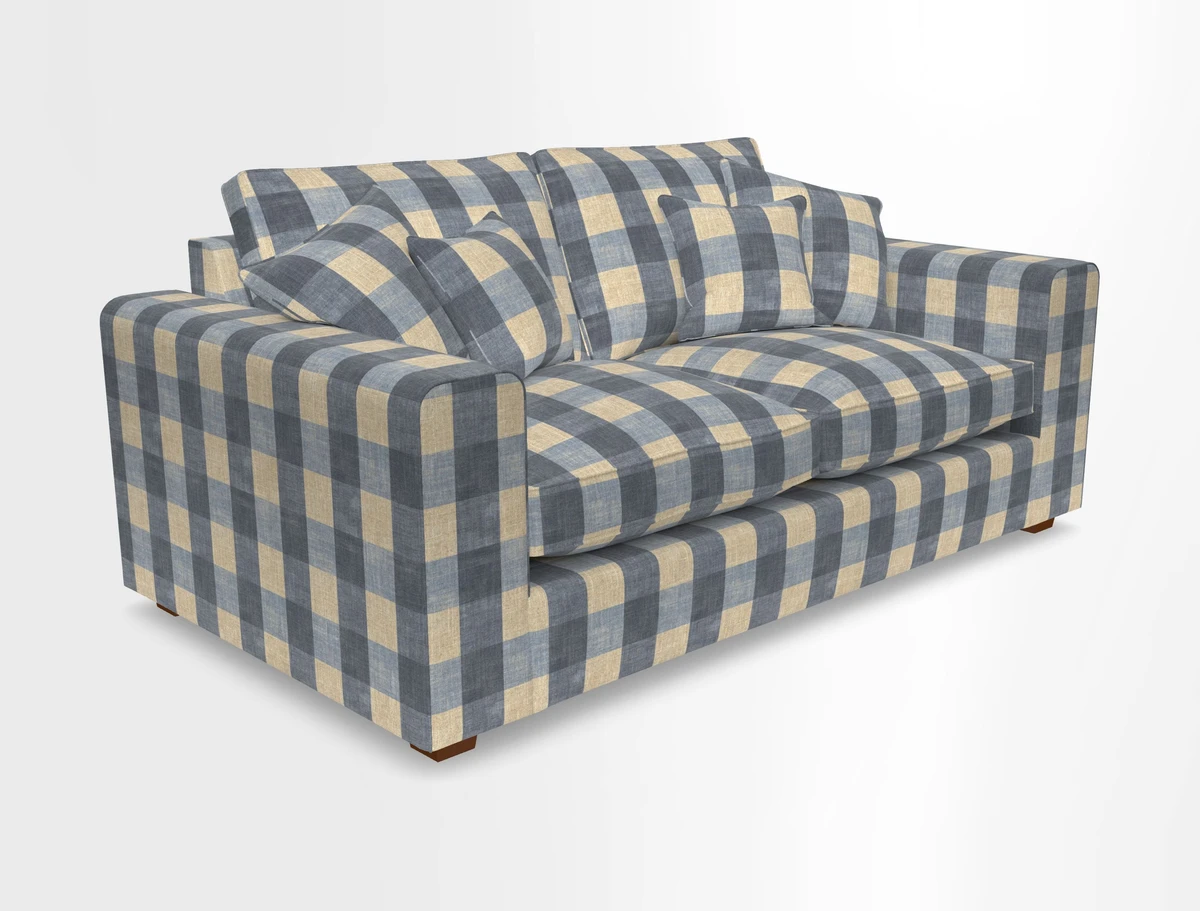 Saxmundham 3 Seater Sofa in Warwick Boucle Andes