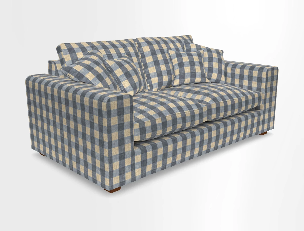 Saxmundham 3 Seater Sofa in Warwick Boucle Andes