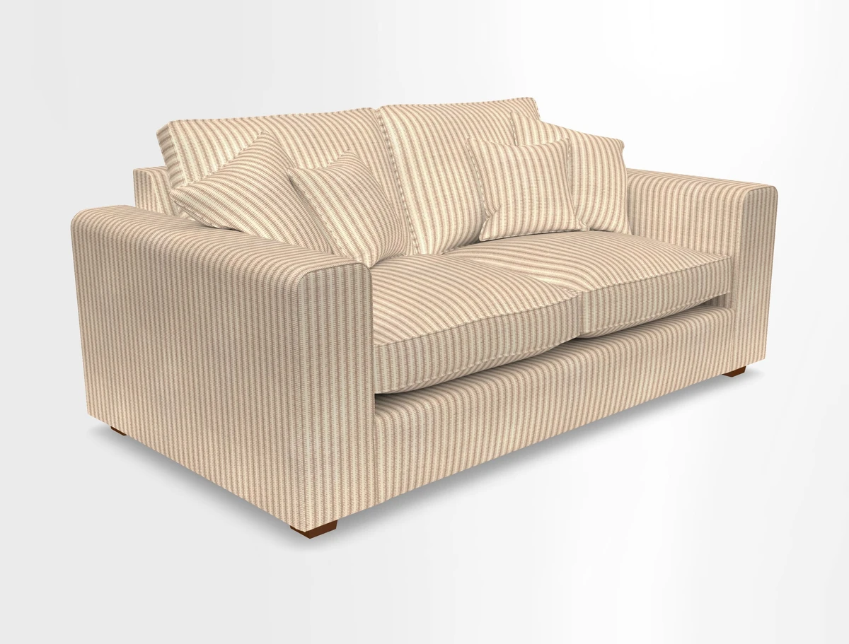 Saxmundham 3 Seater Sofa in Warwick Boucle Andes