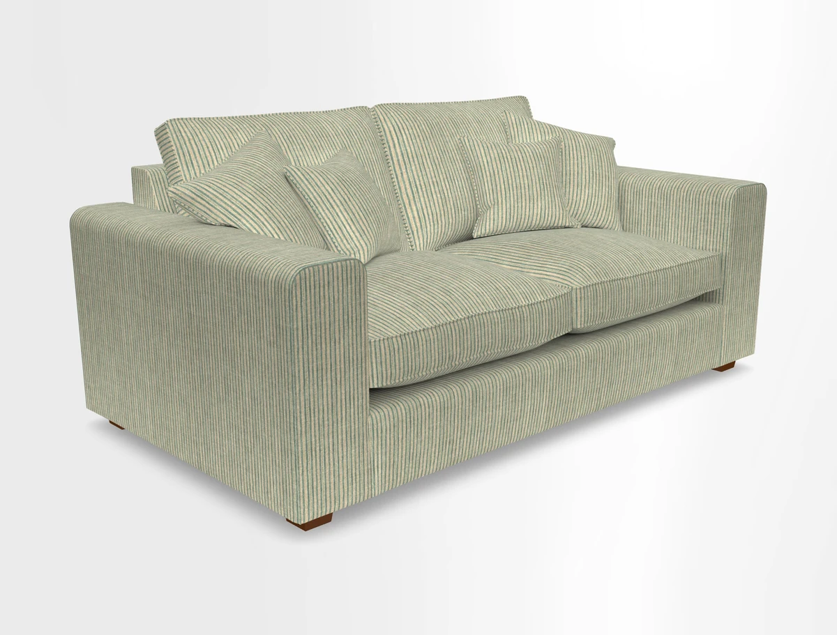 Saxmundham 3 Seater Sofa in Warwick Boucle Andes