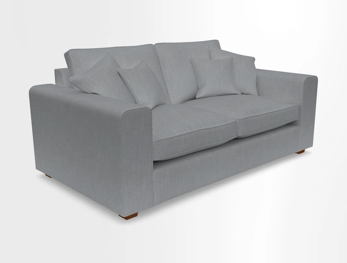 Saxmundham 3 Seater Sofa in Warwick Boucle Andes