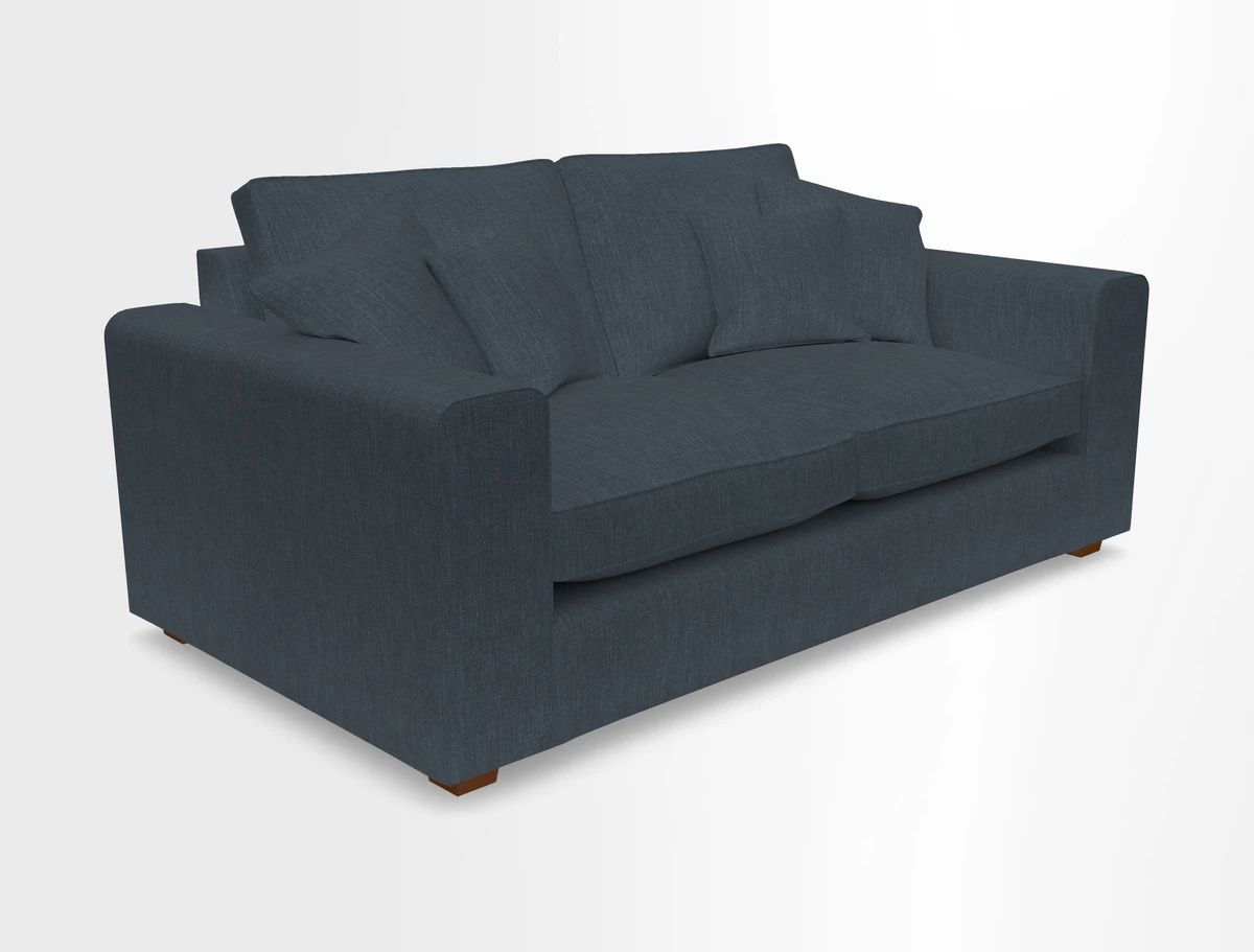 Saxmundham 3 Seater Sofa in Warwick Boucle Andes
