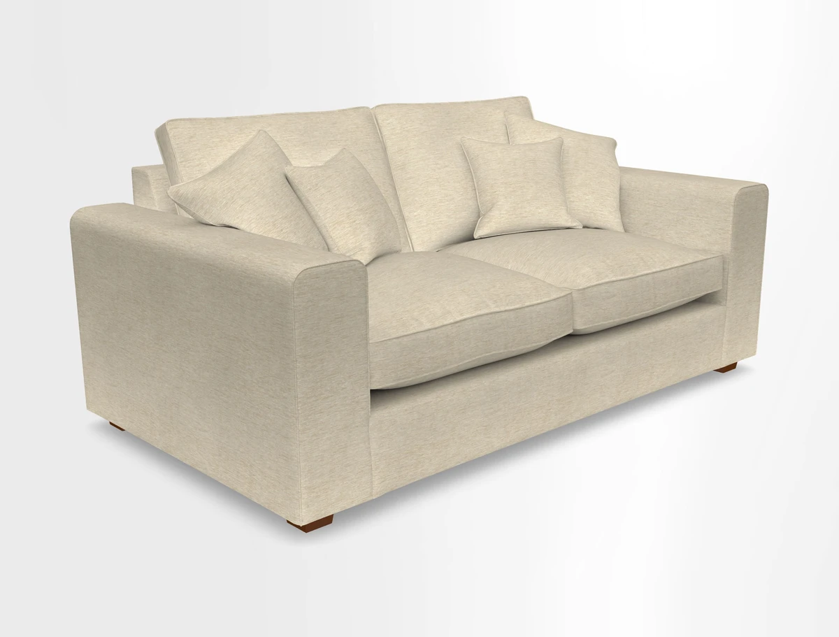 Saxmundham 3 Seater Sofa in Warwick Boucle Andes