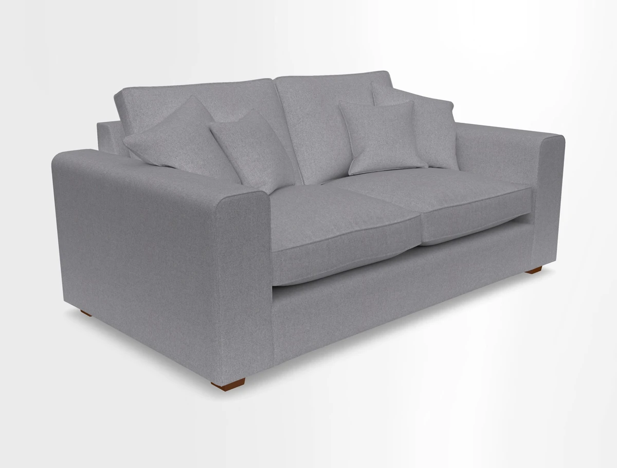 Saxmundham 3 Seater Sofa in Warwick Boucle Andes