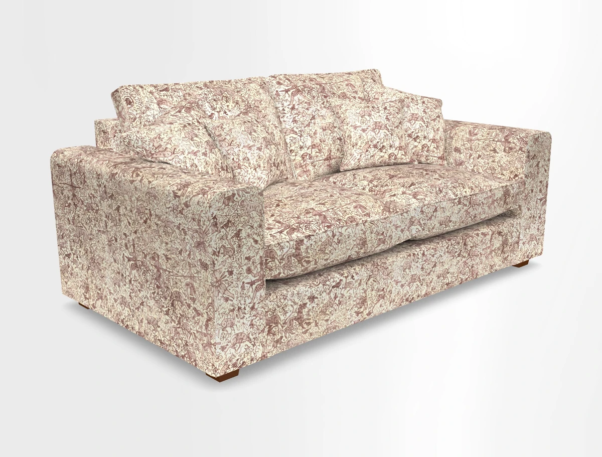 Saxmundham 3 Seater Sofa in Warwick Boucle Andes