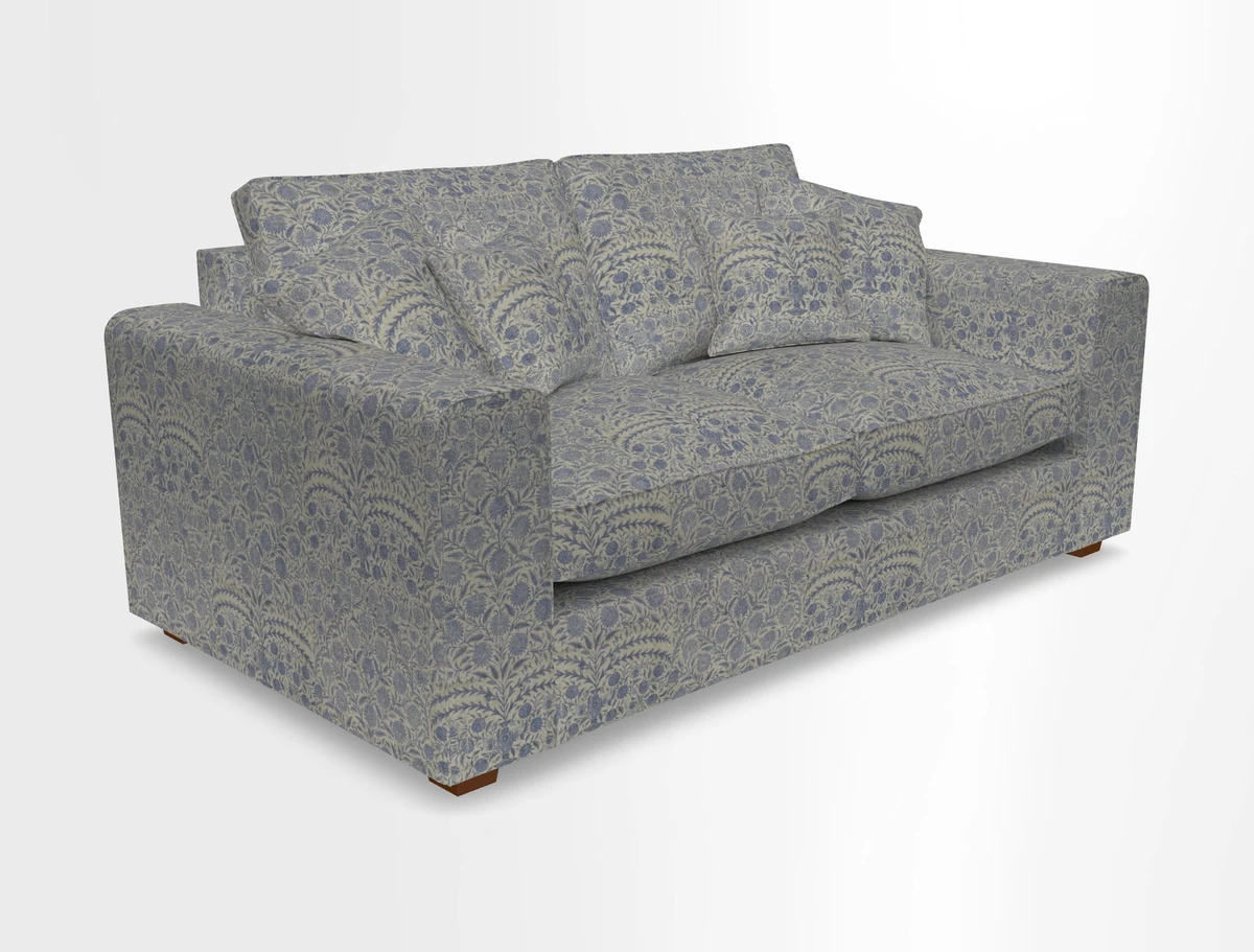 Saxmundham 3 Seater Sofa in Warwick Boucle Andes