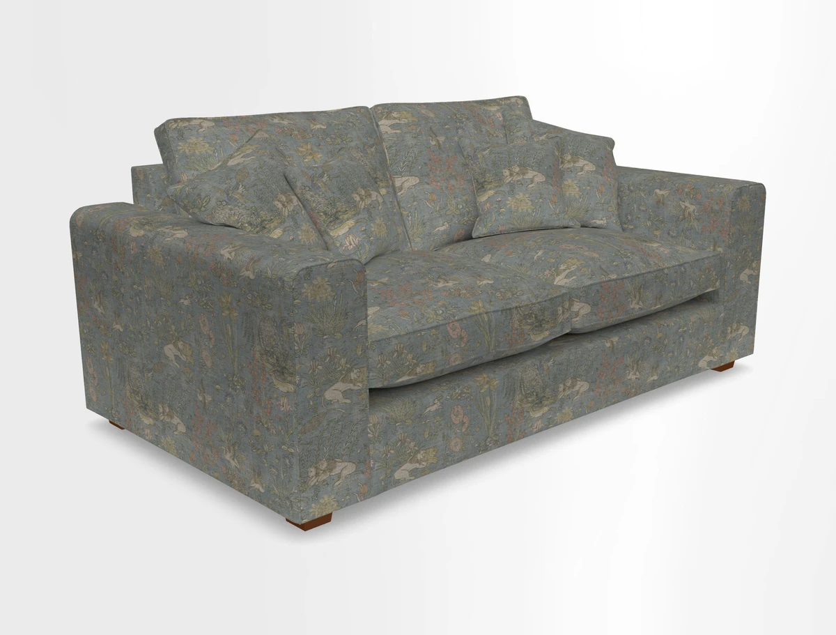 Saxmundham 3 Seater Sofa in Warwick Boucle Andes