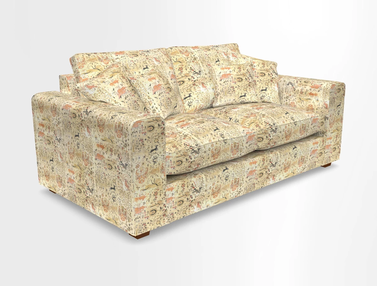 Saxmundham 3 Seater Sofa in Warwick Boucle Andes