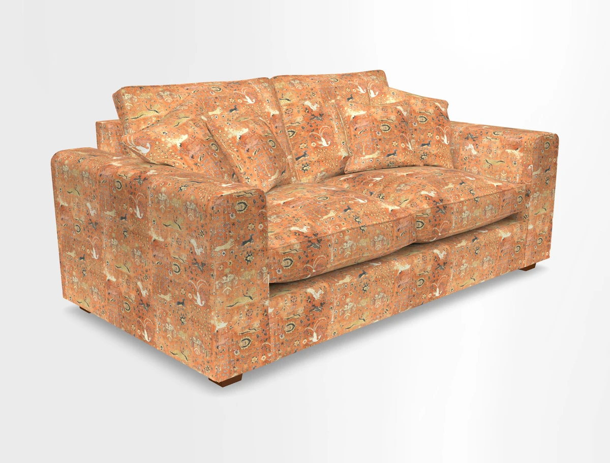 Saxmundham 3 Seater Sofa in Warwick Boucle Andes
