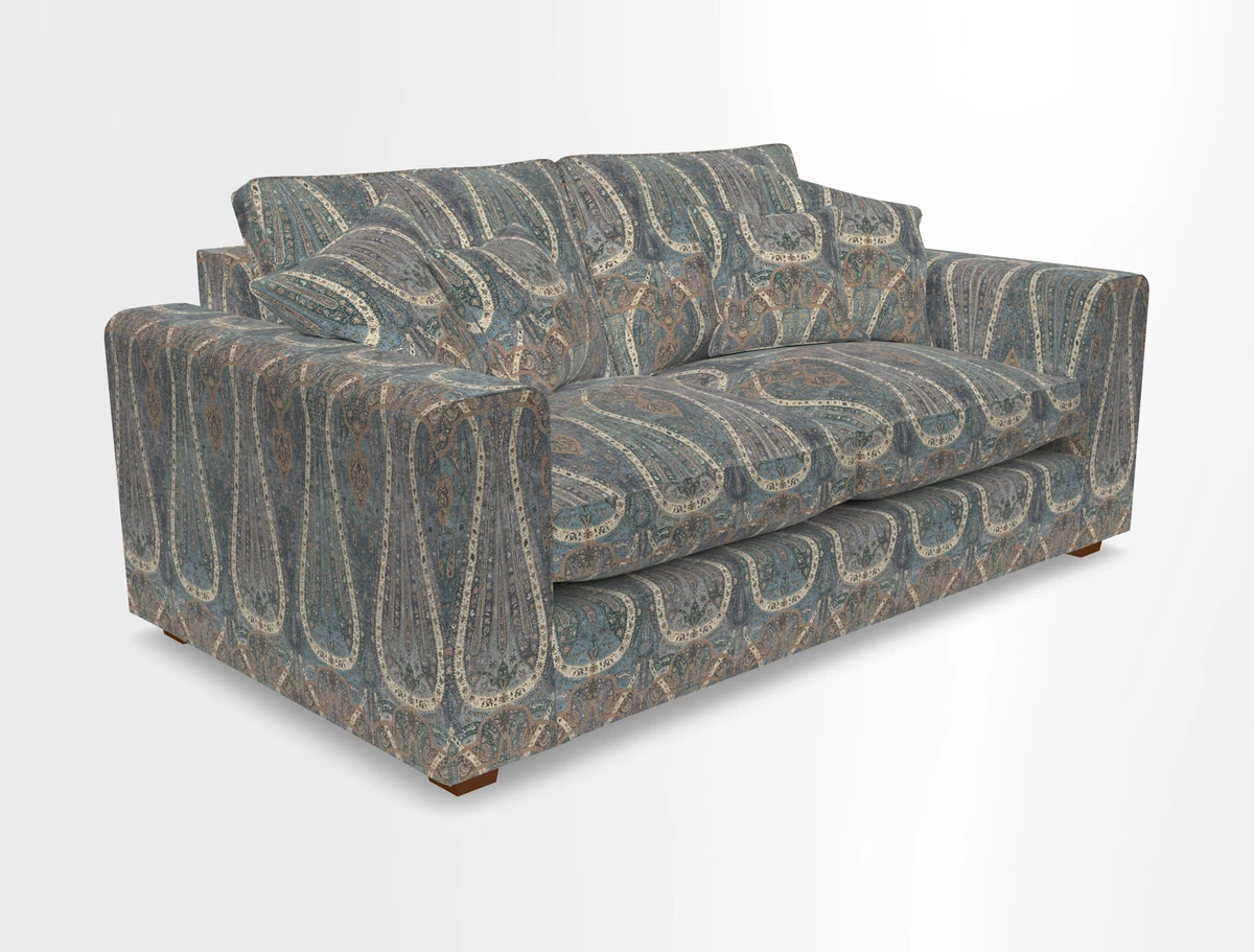 Saxmundham 3 Seater Sofa in Warwick Boucle Andes