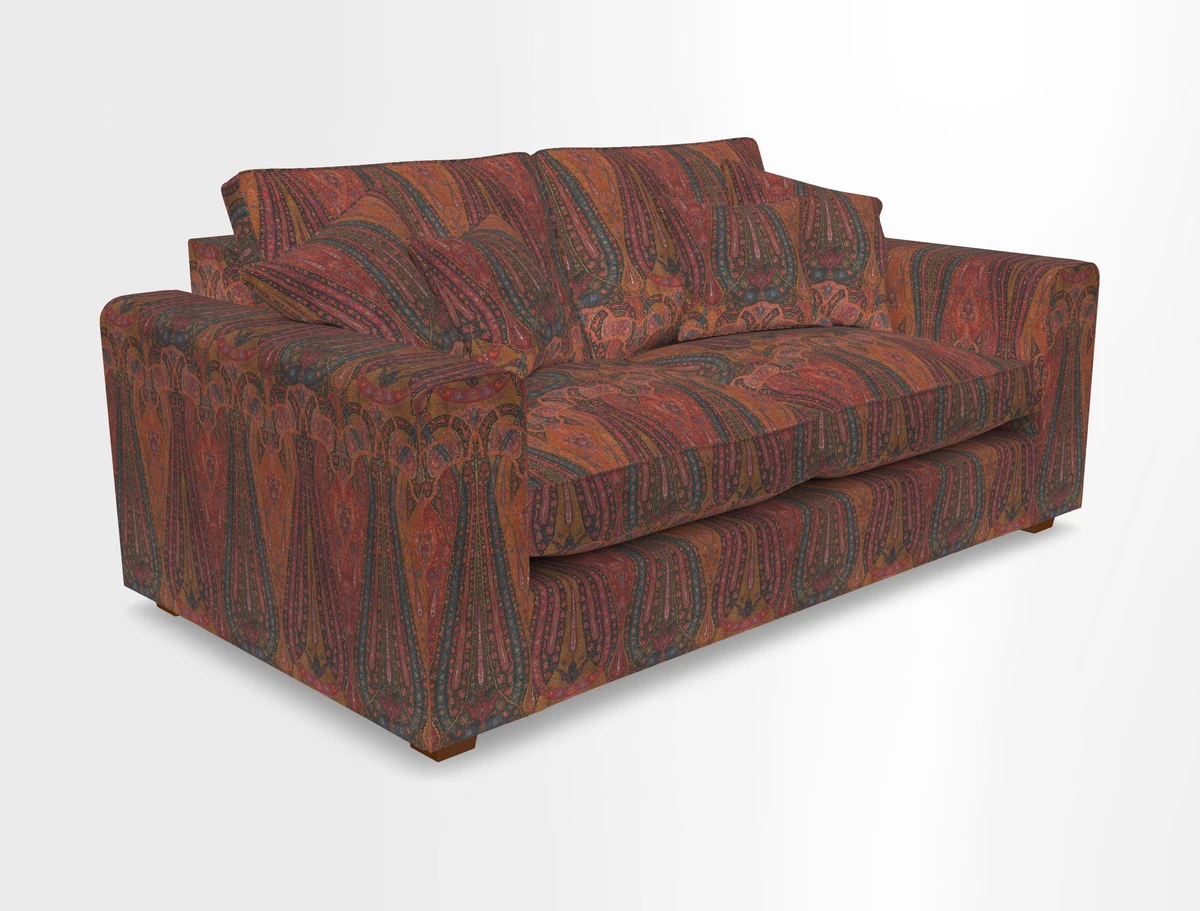 Saxmundham 3 Seater Sofa in Warwick Boucle Andes