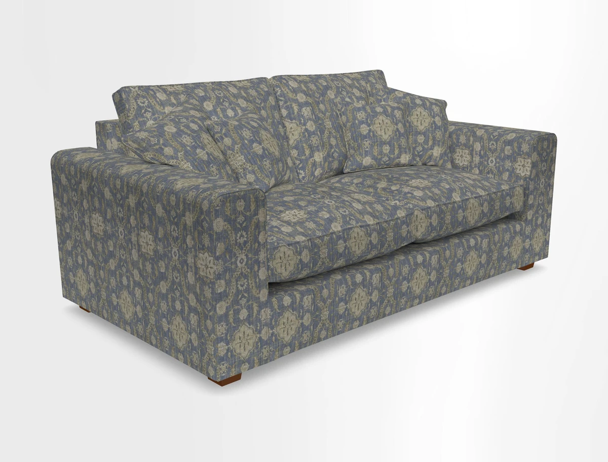 Saxmundham 3 Seater Sofa in Warwick Boucle Andes