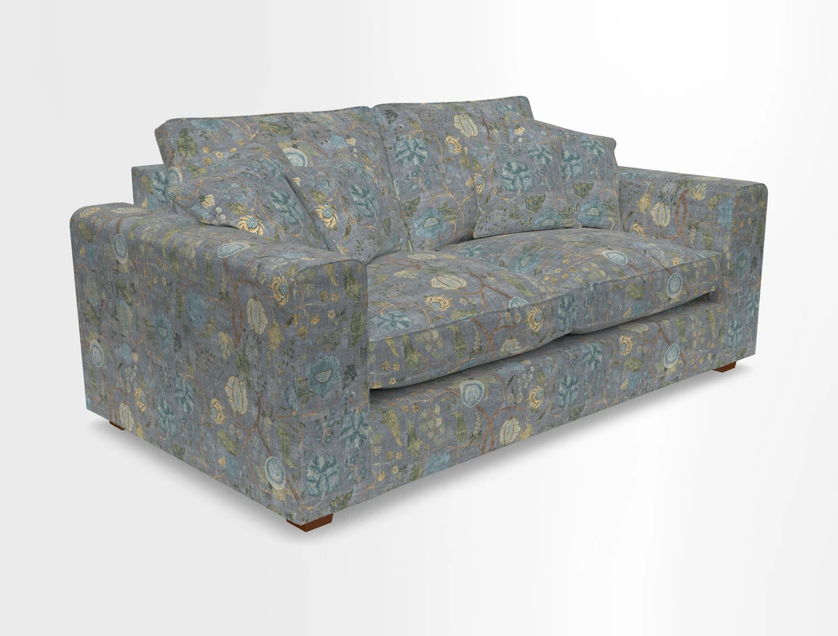 Saxmundham 3 Seater Sofa in Warwick Boucle Andes