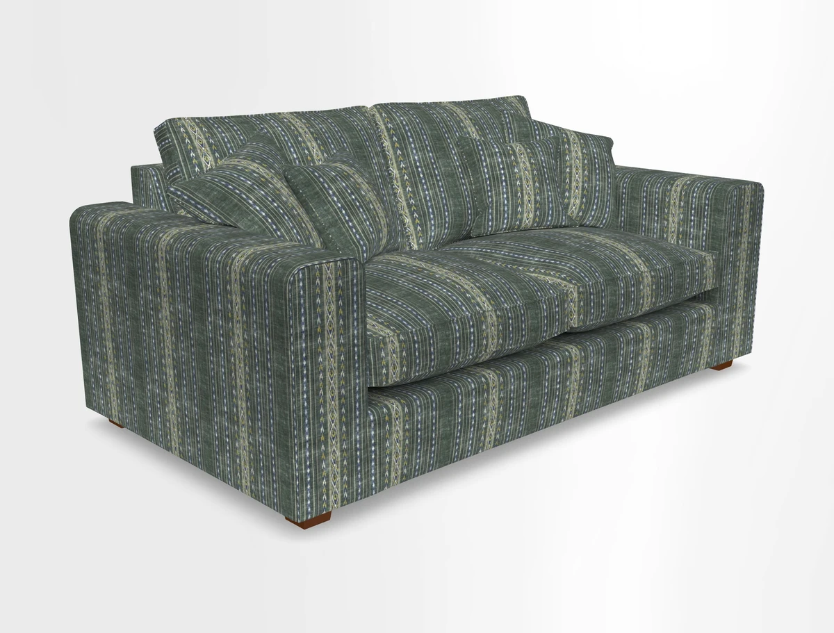 Saxmundham 3 Seater Sofa in Warwick Boucle Andes