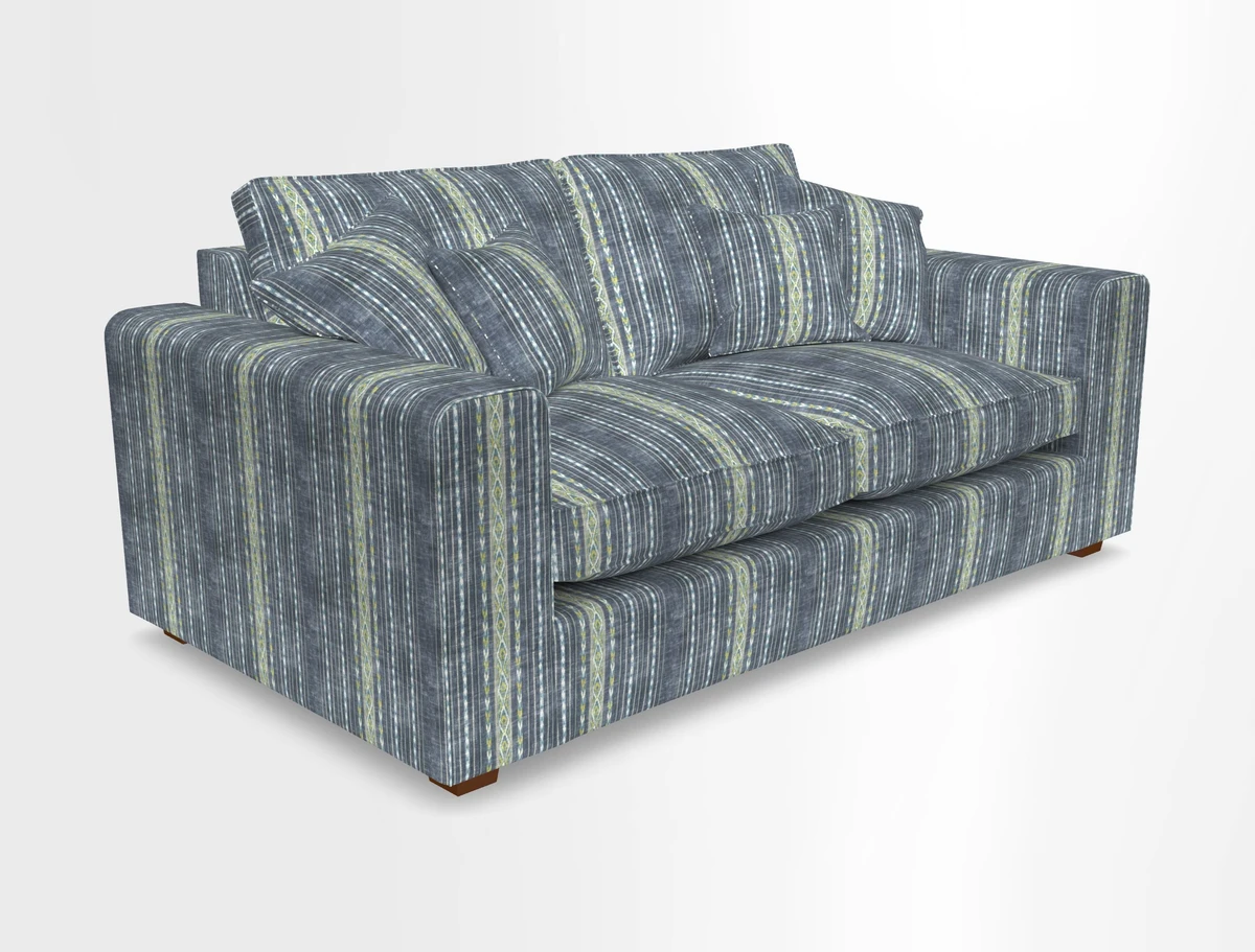 Saxmundham 3 Seater Sofa in Warwick Boucle Andes