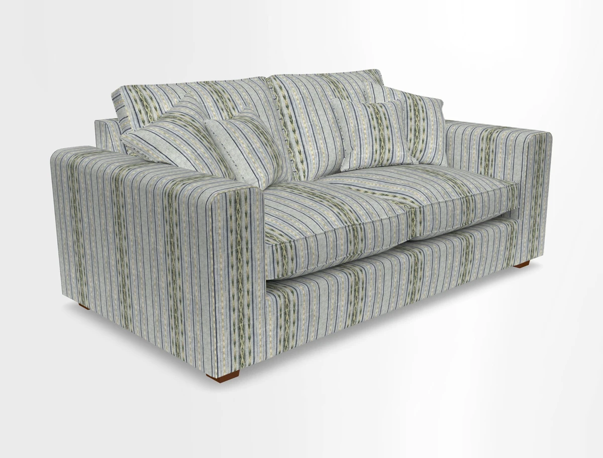 Saxmundham 3 Seater Sofa in Warwick Boucle Andes
