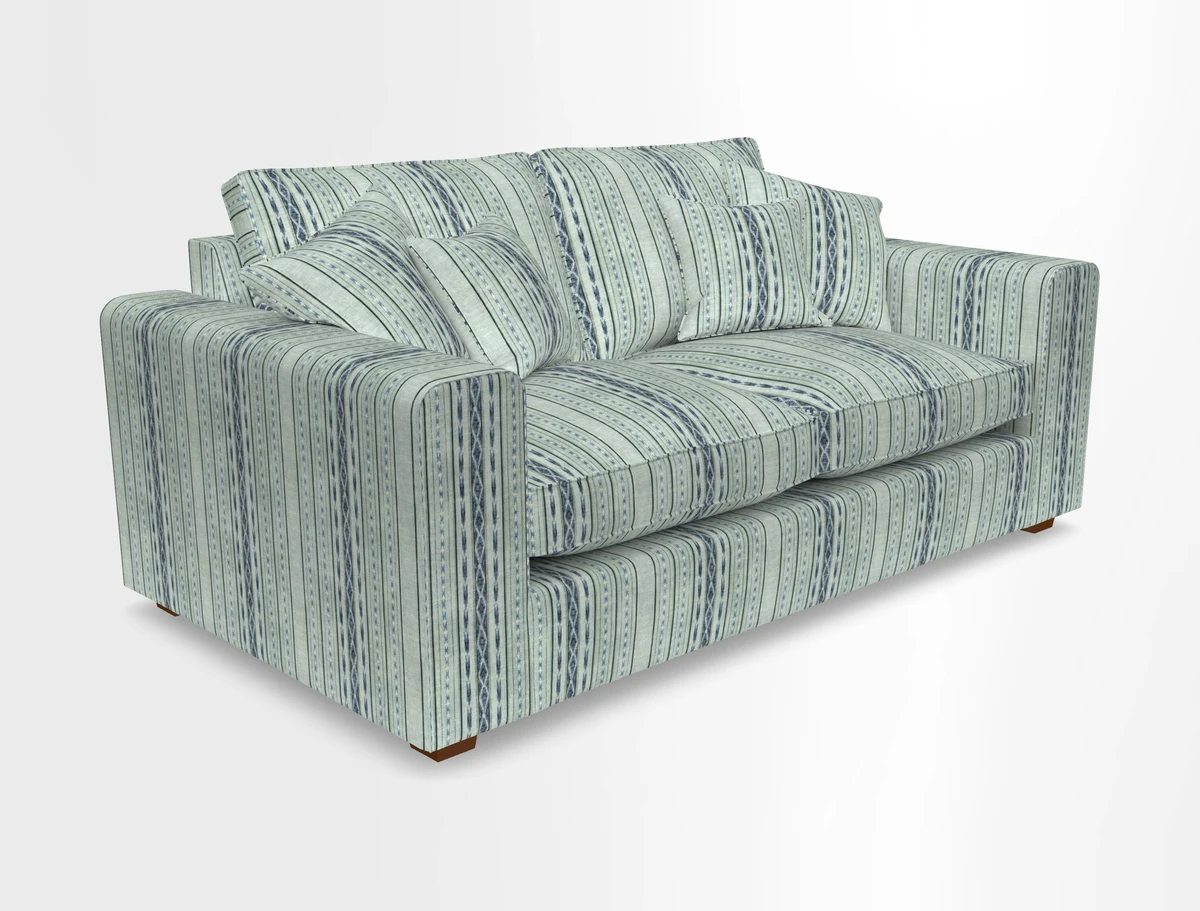 Saxmundham 3 Seater Sofa in Warwick Boucle Andes