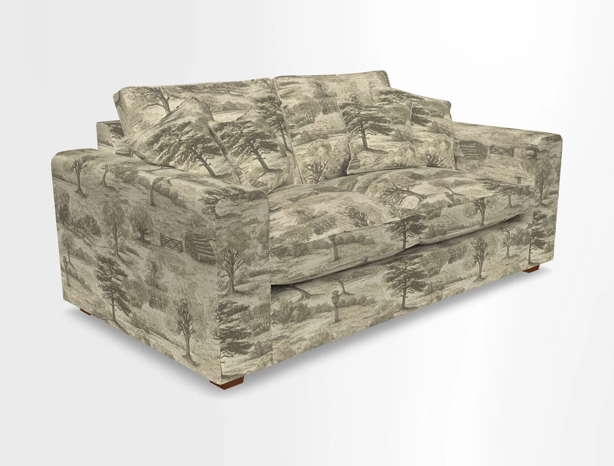 Saxmundham 3 Seater Sofa in Warwick Boucle Andes