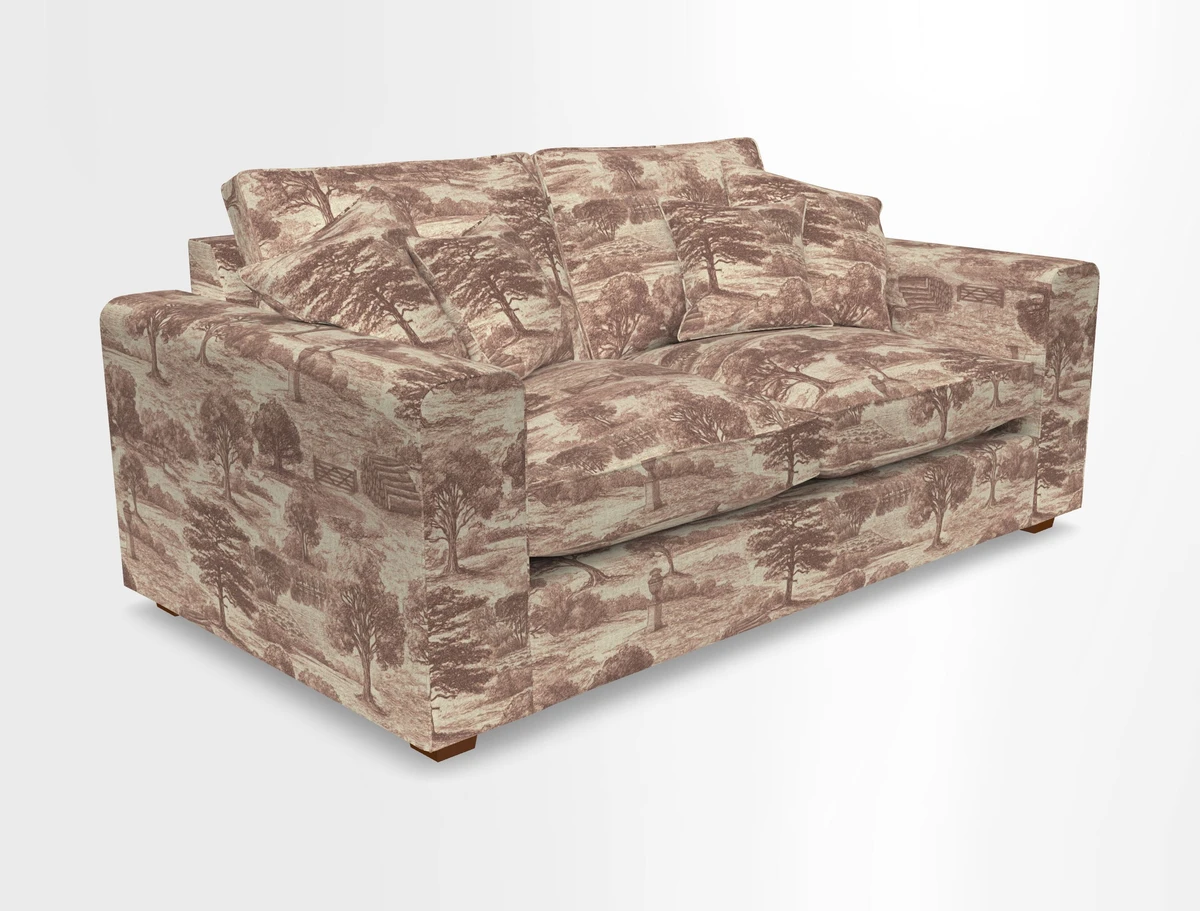 Saxmundham 3 Seater Sofa in Warwick Boucle Andes