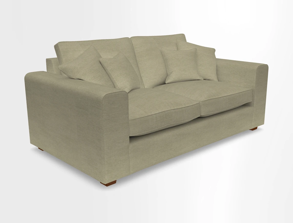 Saxmundham 3 Seater Sofa in Warwick Boucle Andes