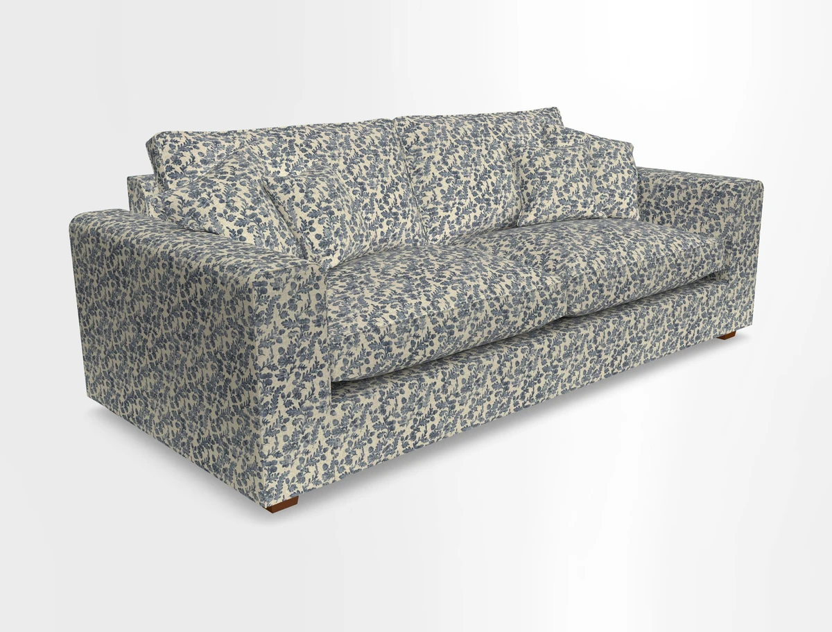 Saxmundham 4 Seater Sofa in Warwick Boucle Andes