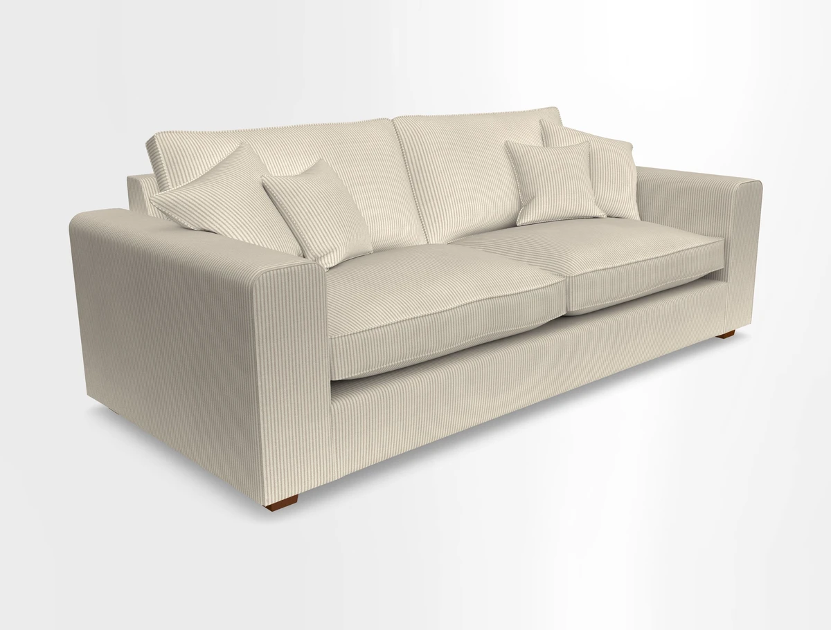 Saxmundham 4 Seater Sofa in Warwick Boucle Andes