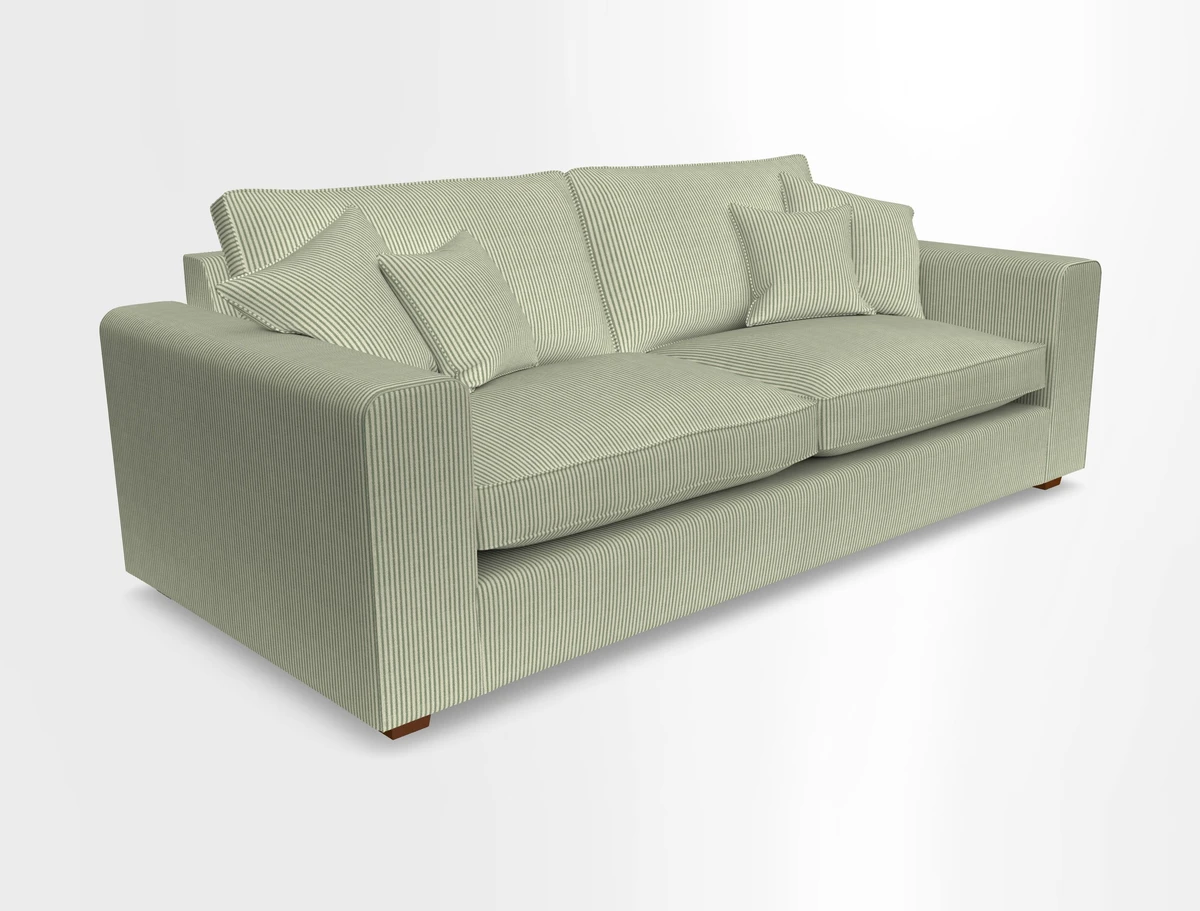 Saxmundham 4 Seater Sofa in Warwick Boucle Andes