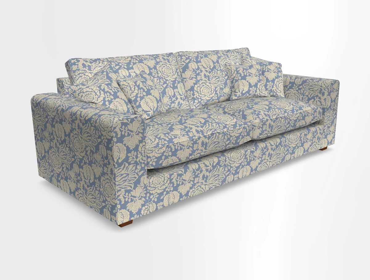 Saxmundham 4 Seater Sofa in Warwick Boucle Andes