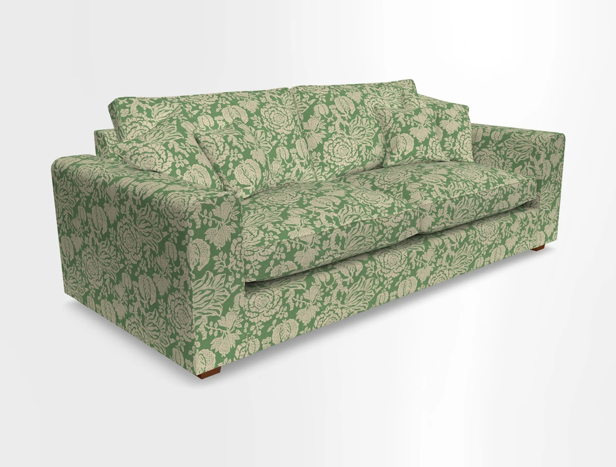 Saxmundham 4 Seater Sofa in Warwick Boucle Andes