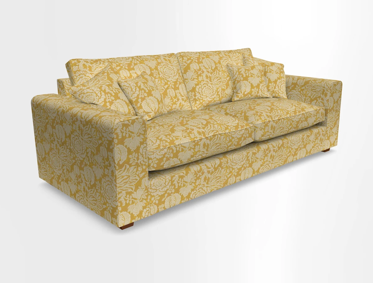 Saxmundham 4 Seater Sofa in Warwick Boucle Andes