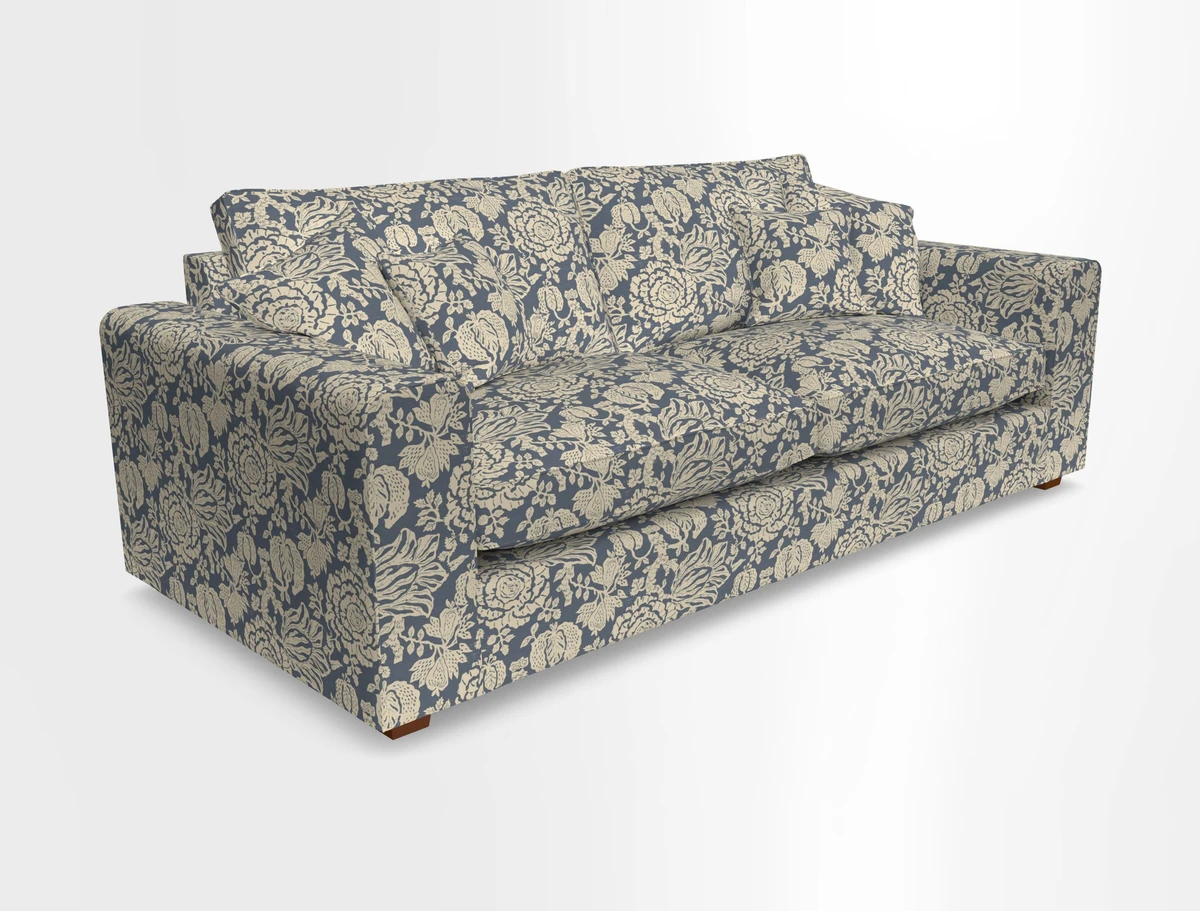 Saxmundham 4 Seater Sofa in Warwick Boucle Andes