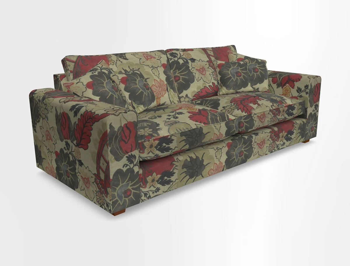 Saxmundham 4 Seater Sofa in Warwick Boucle Andes