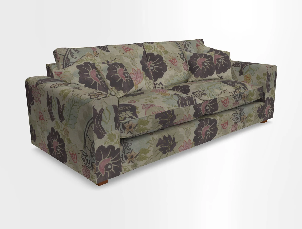 Saxmundham 4 Seater Sofa in Warwick Boucle Andes