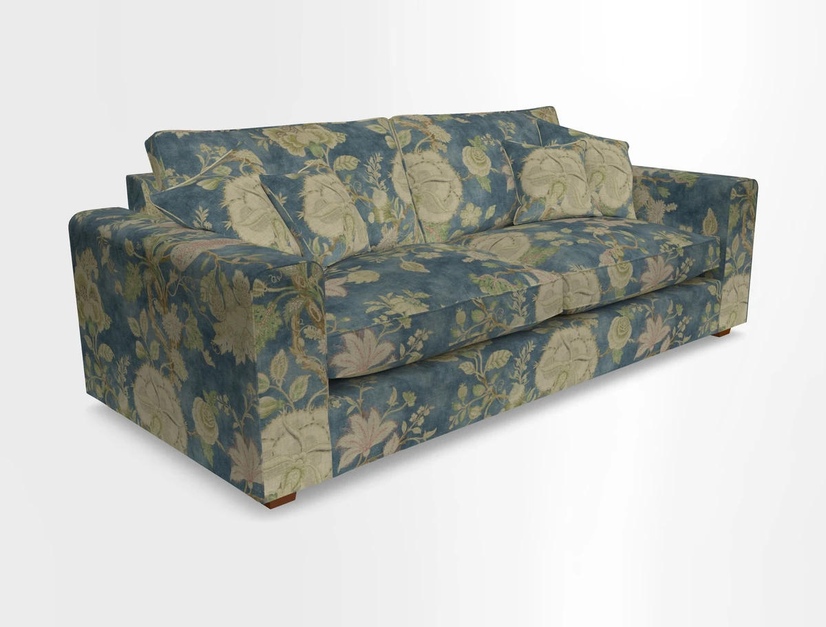 Saxmundham 4 Seater Sofa in Warwick Boucle Andes