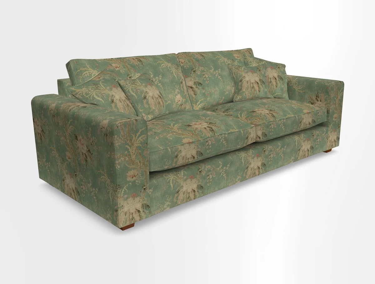 Saxmundham 4 Seater Sofa in Warwick Boucle Andes